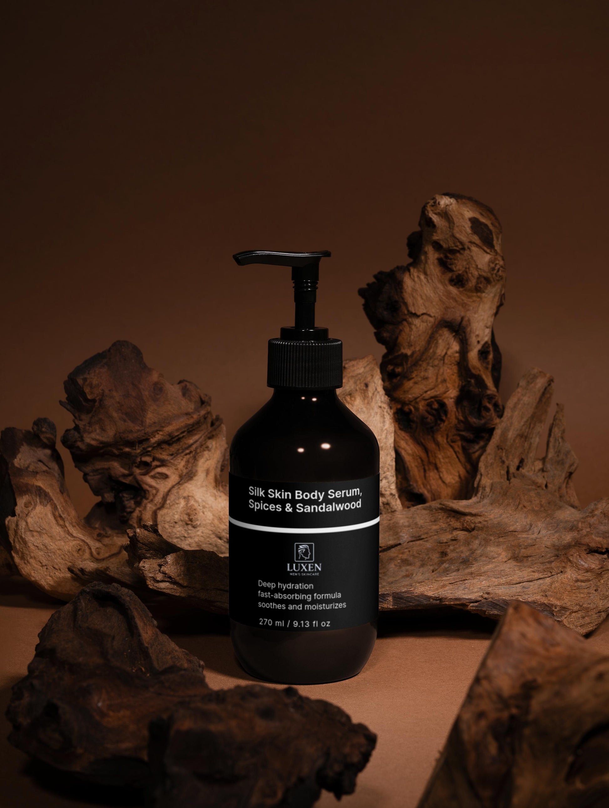Silk Skin Body Serum, Spices & Sandalwood