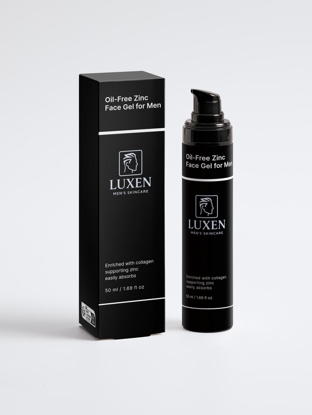 Oil-Free Zinc Face Gel for Men