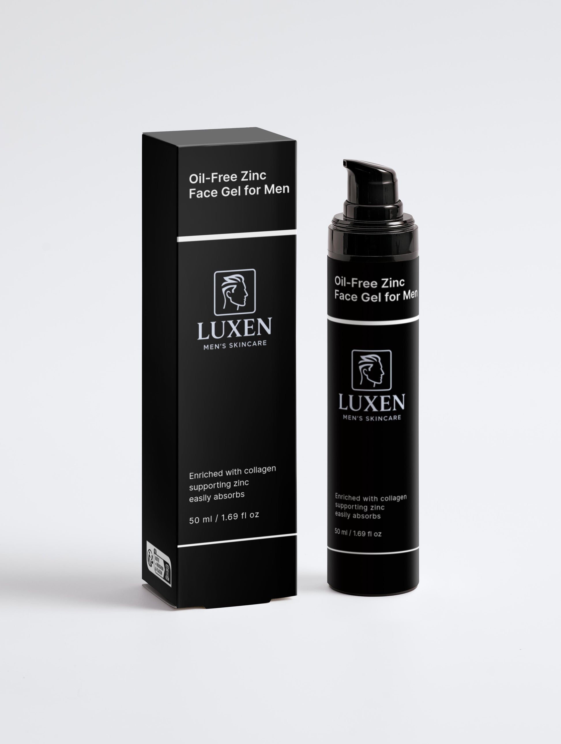 Oil-Free Zinc Face Gel for Men